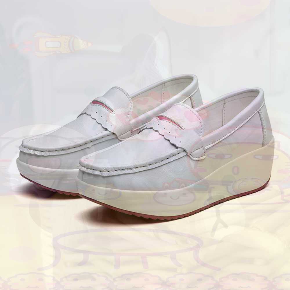 Vintage Fashion Resale - Plataform 겨울 핑크 운동화 테니스 여성