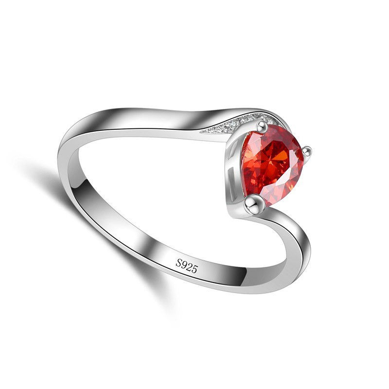 Vintage Fashion Rings For Women - 925 스털링 실버 반지 열정 패션