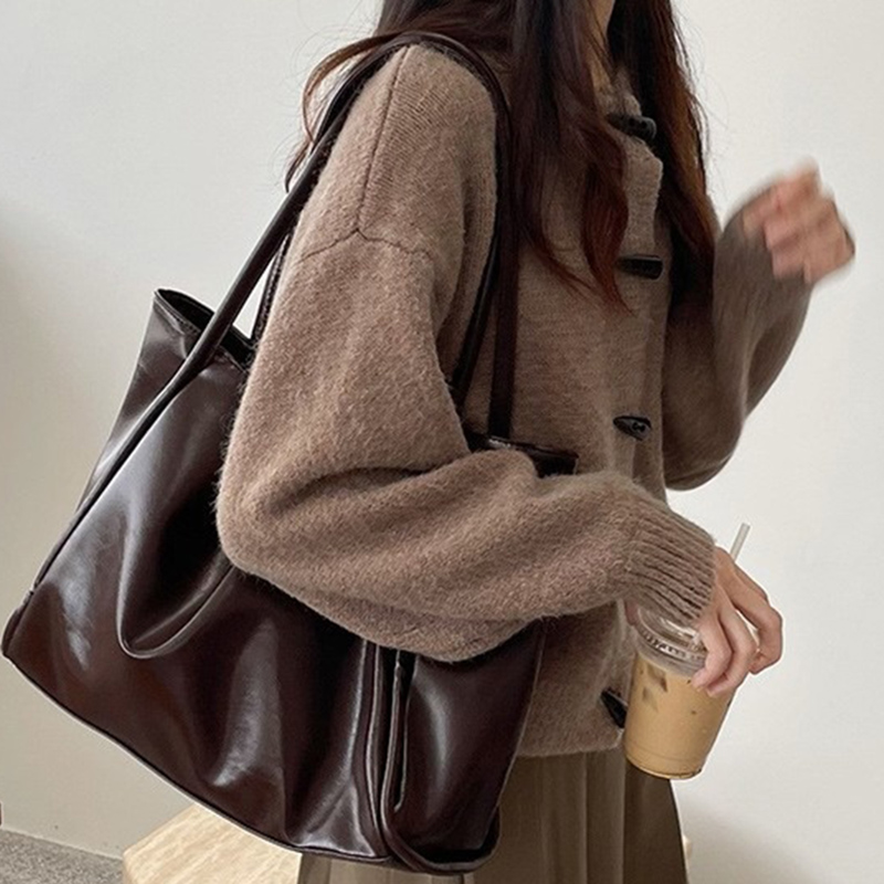 Vintage Fashion Style Female - 2026 여성용 뉴 빈티지 숄더백 여성