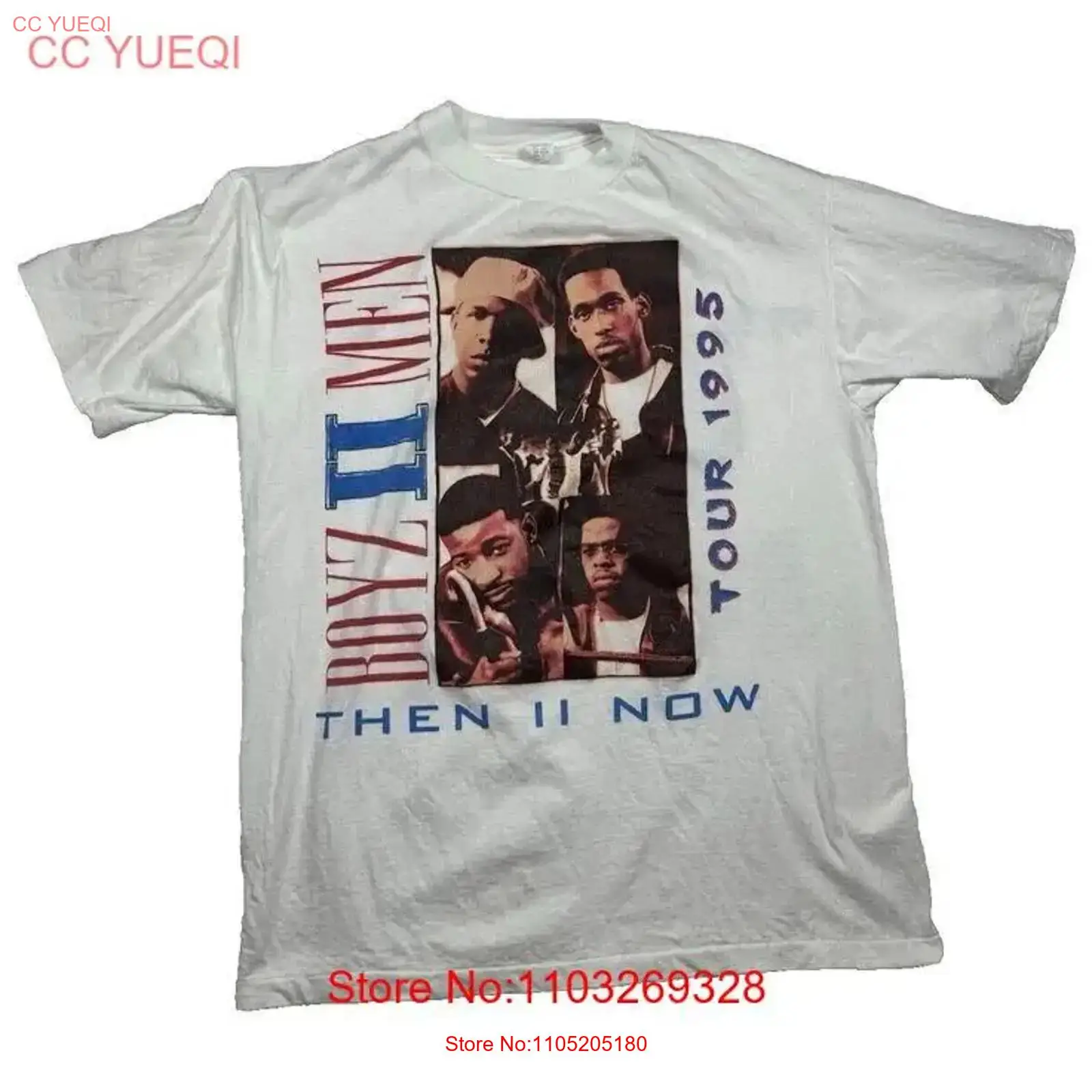 Vintage Fashion Now - 보이즈 이이맨 빈티지 티셔츠 XL (1995