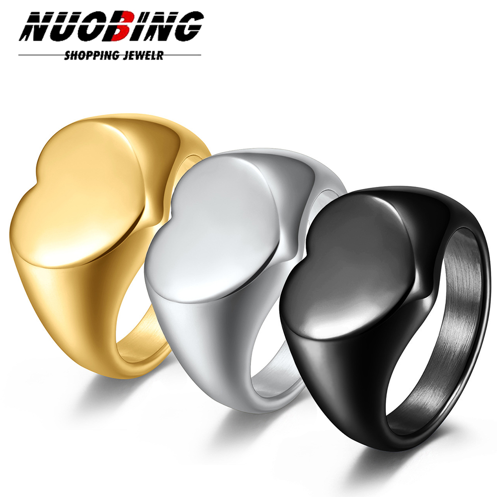 Vintage Fashion Rings For Women - 맞춤형 여성 인장 반지 여성을위한 귀여운