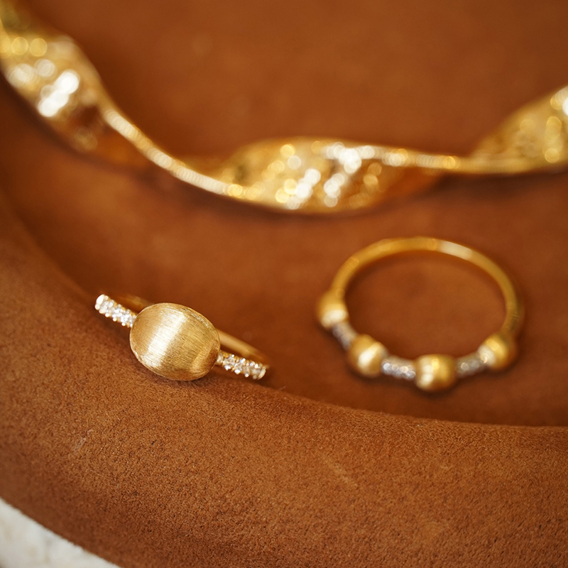 Aazuo 패션 빈티지 쥬얼리 리얼 18K 솔리드 옐로 - Vintage Fashion Rings For Women 리뷰 및 가격