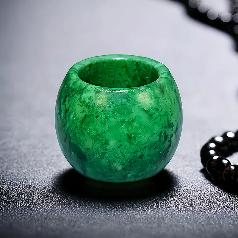 여성용 녹색 리얼 옥 반지, 럭셔리 패션 디자이너 스톤 - Vintage Fashion Rings For Women 리뷰 및 가격
