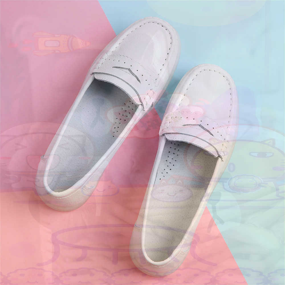 모카신 운전 십대 운동화 스케이트 보드 여성 신발 실버 - Vintage Fashion Resale 리뷰 및 가격