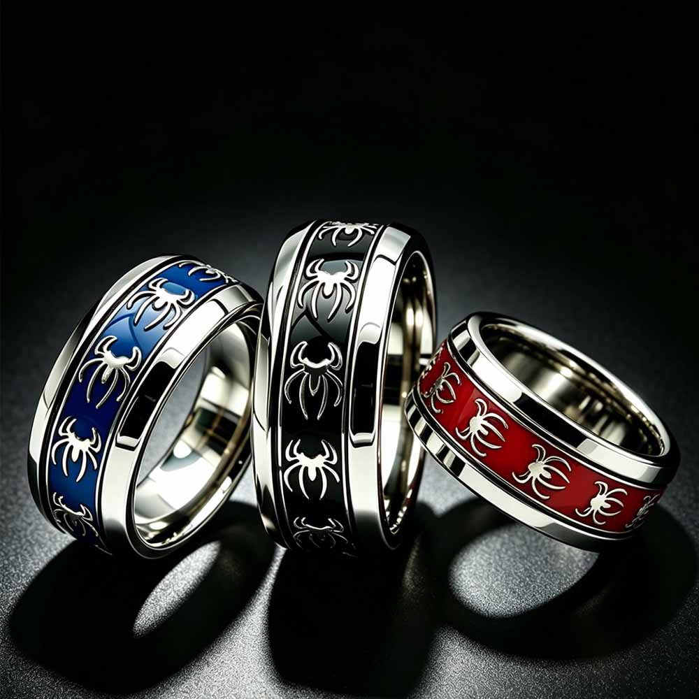 새로운 빈티지 펑크 스파이더 링 316L 스테인레스 스 - Vintage Fashion Rings For Women 리뷰 및 가격