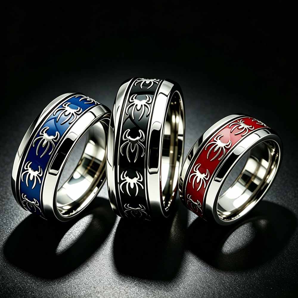 새로운 빈티지 펑크 스파이더 링 316L 스테인레스 스 - Vintage Fashion Rings For Women 리뷰 및 가격