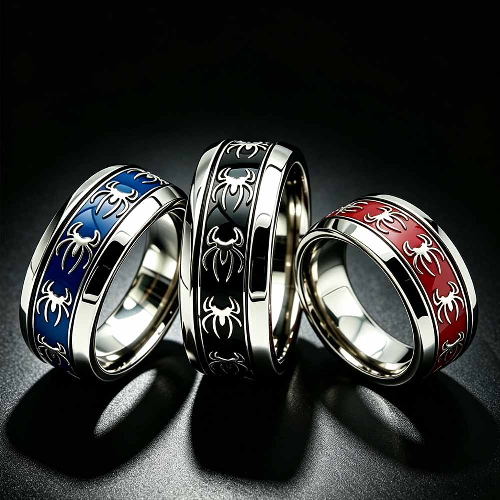 새로운 빈티지 펑크 스파이더 링 316L 스테인레스 스 - Vintage Fashion Rings For Women 리뷰 및 가격