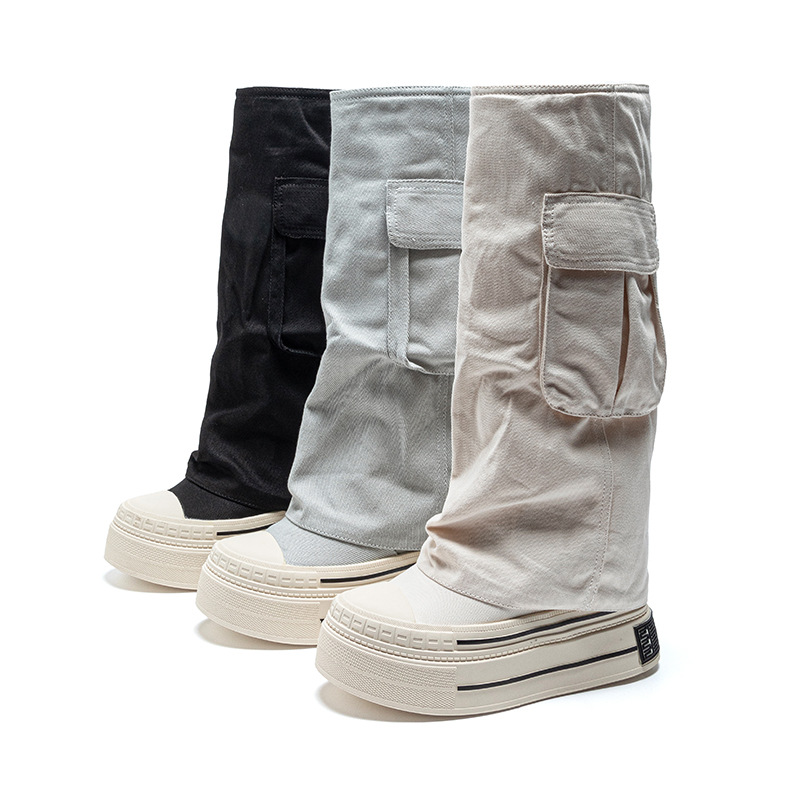12cm 데님 캔버스 2025 가을 겨울 신상 브라운  - Vintage And Modern Fashion 리뷰 및 가격