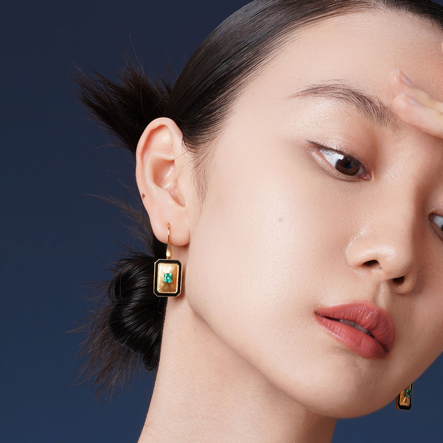젊은 여성들을 위한 빈티지 럭셔리 그린 사파이어 반지, - Vintage Fashion Rings For Women 리뷰 및 가격