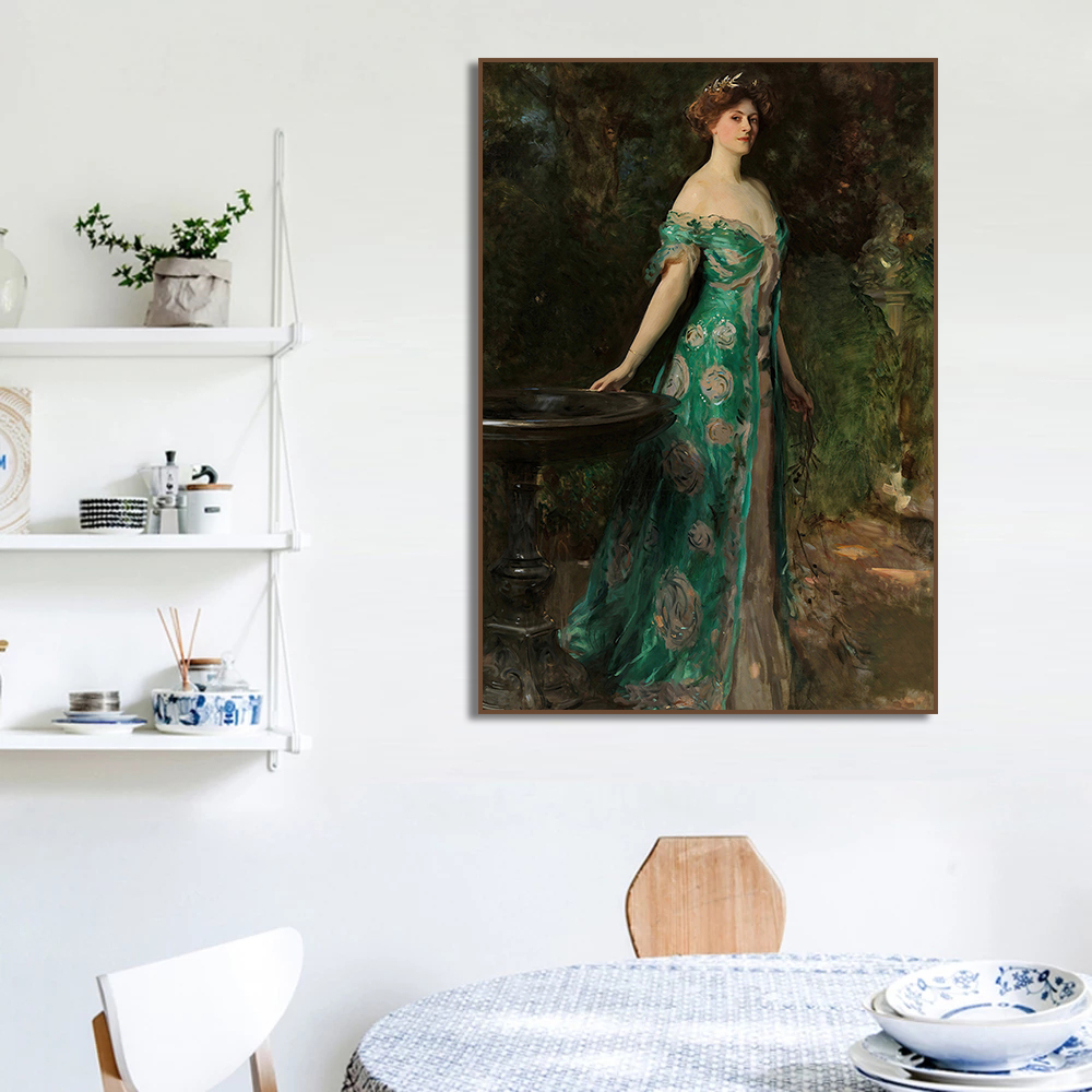르네상스 여성 초상화 포스터 빈티지 빅토리아풍 여성 흡 - Vintage Fashion Prints For Wall 리뷰 및 가격