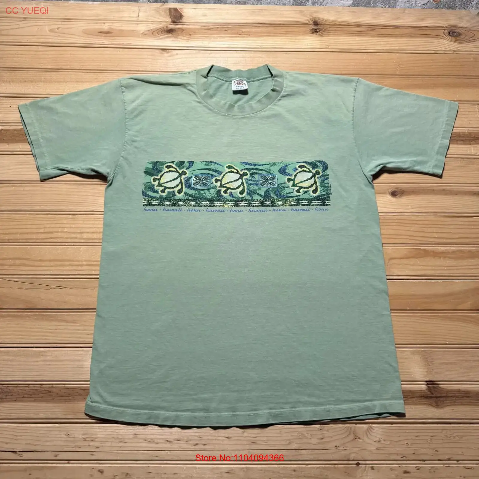 빈티지 90년대 하와이 호누 바다거북 트라이벌 비치 서 - Turtleneck Knit 90S 리뷰 및 가격