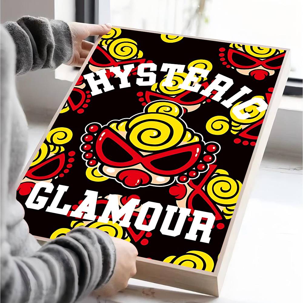 일본 패션 H-Hysteric M-Mini 좋은 품질의 - Vintage Fashion Prints For Wall 리뷰 및 가격
