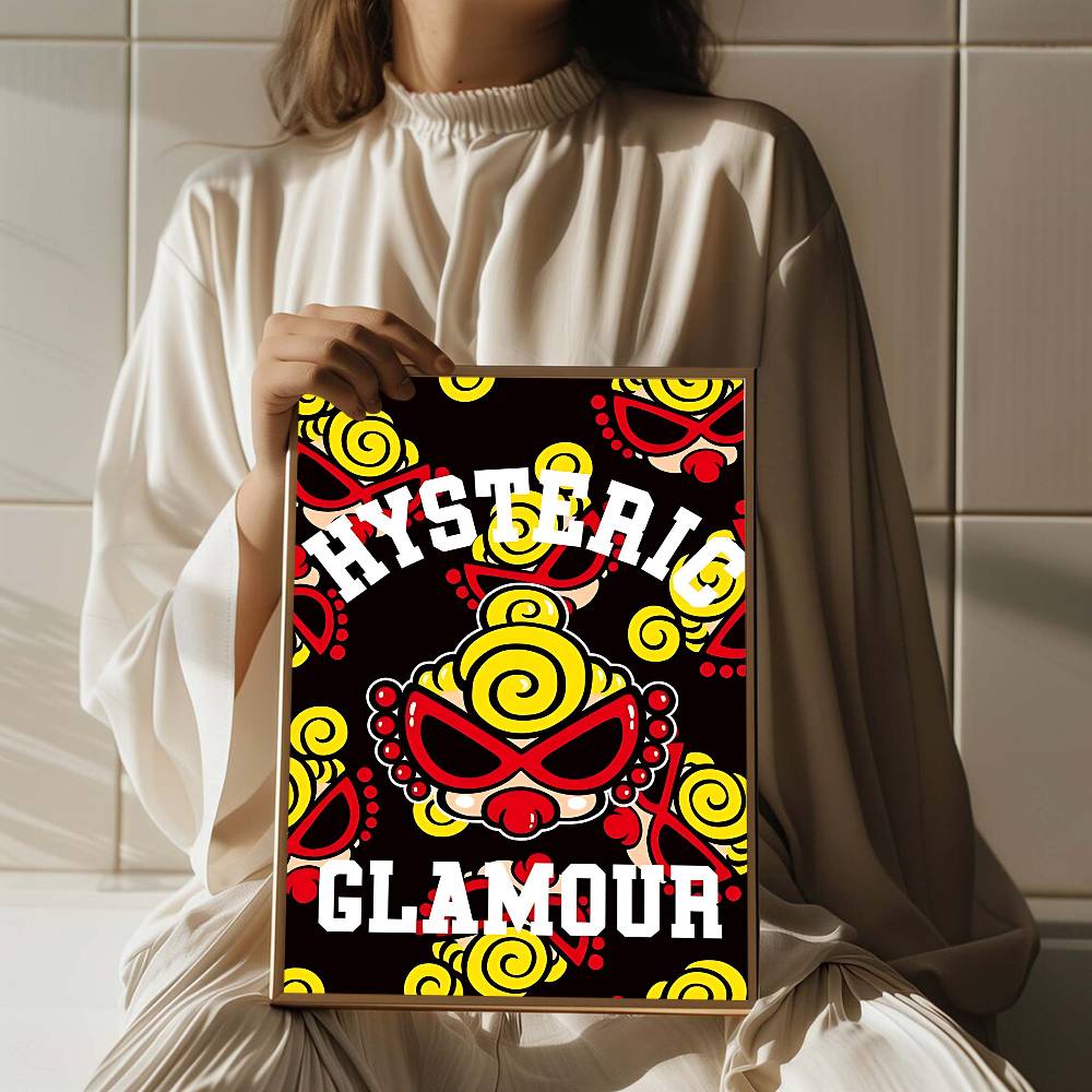 일본 패션 H-Hysteric M-Mini 좋은 품질의 - Vintage Fashion Prints For Wall 리뷰 및 가격